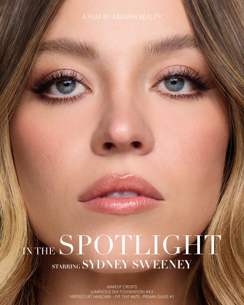 Sydney Sweeney - Armani Beauty
Creative Director: Edouard DELAGE